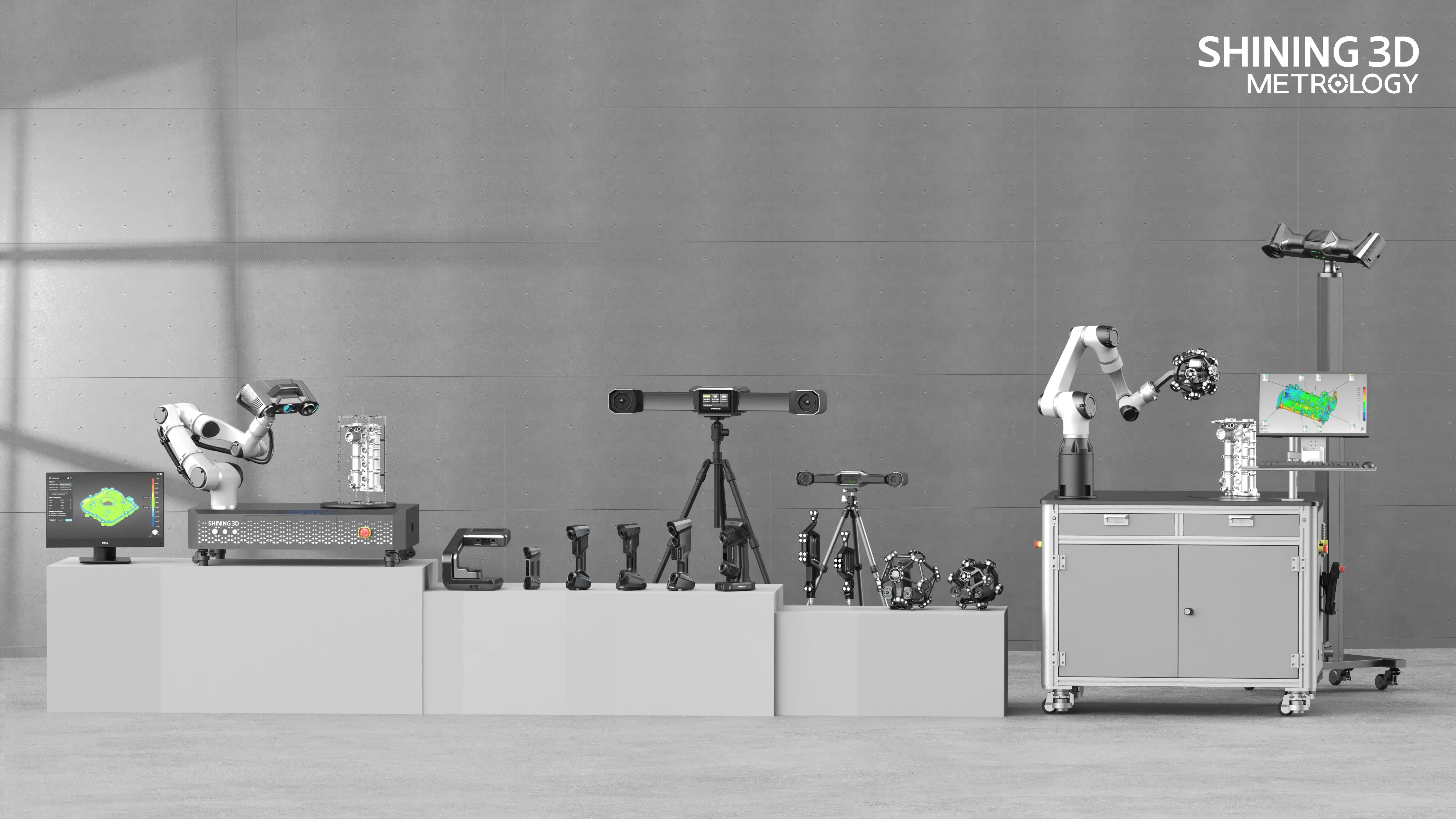 SHINING 3D Metrology portfolio