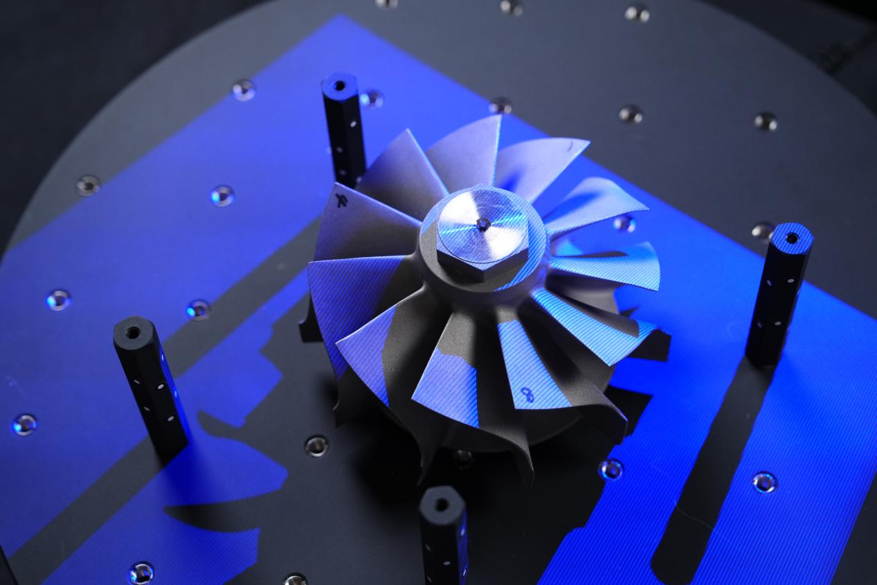 3D scanning a small casting part