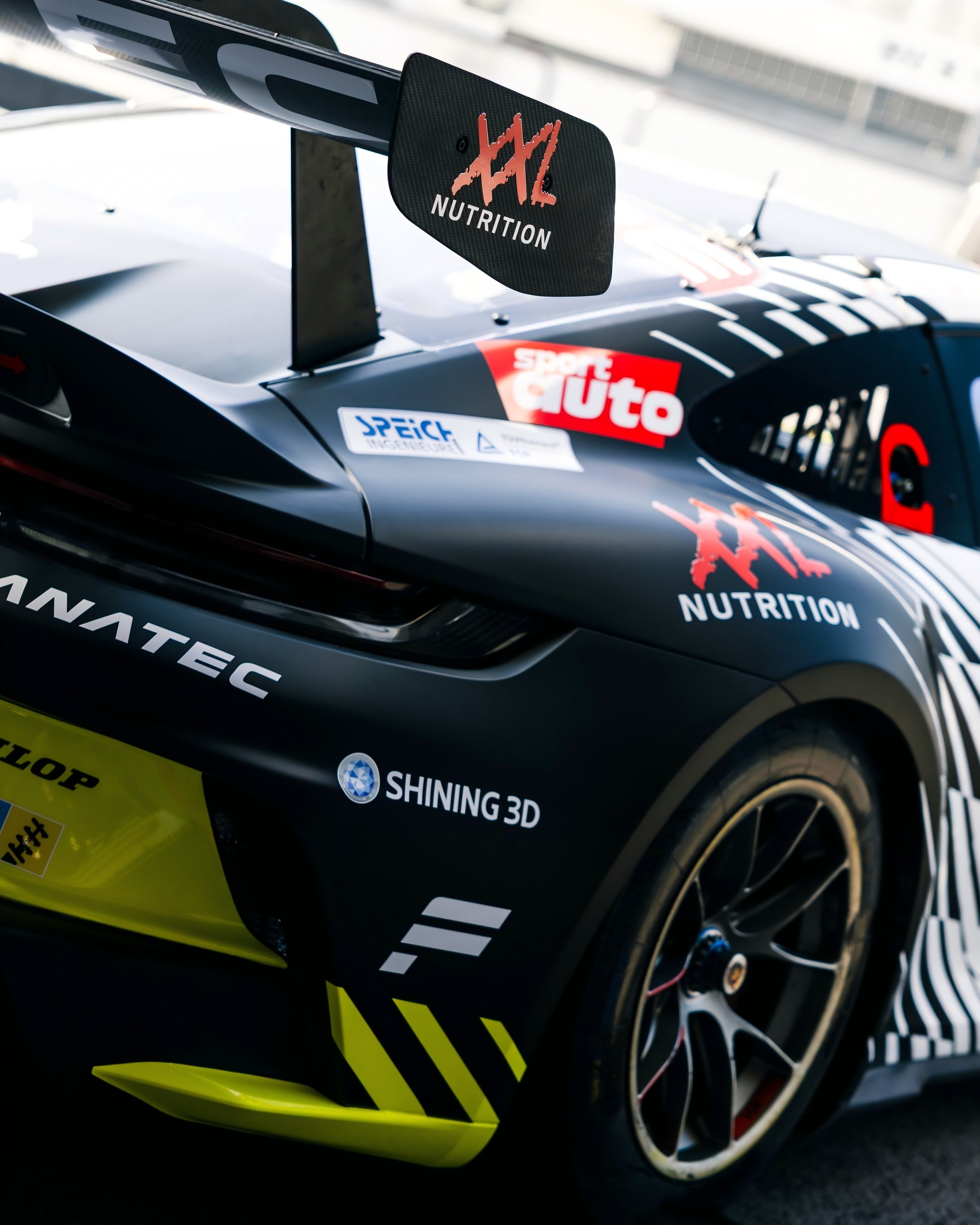 SHINING 3D & BLACK FALCON: Official Tech Partner at Nürburgring