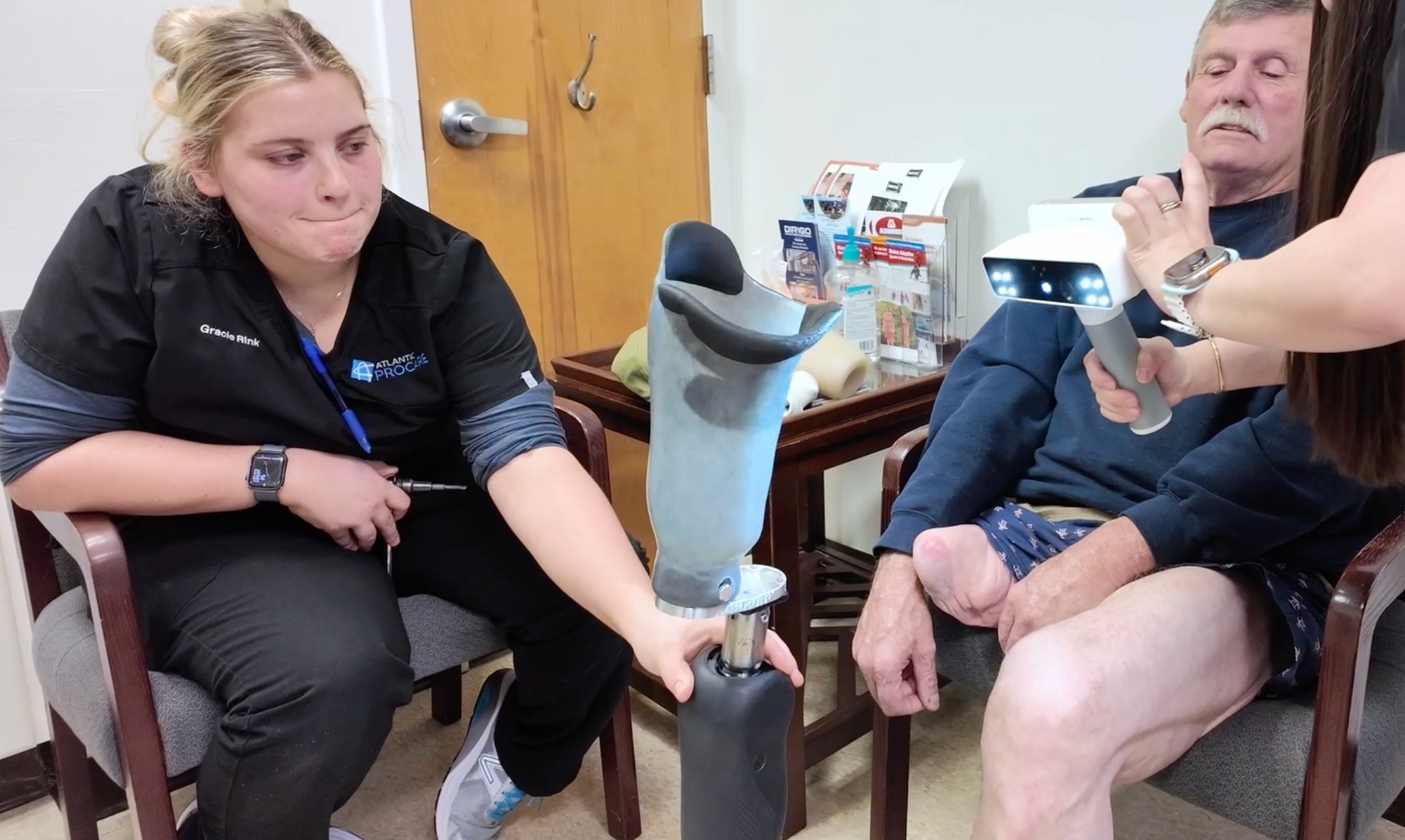 Scanning socket with EinScan Medixa Scanning socket with EinScan Medixa