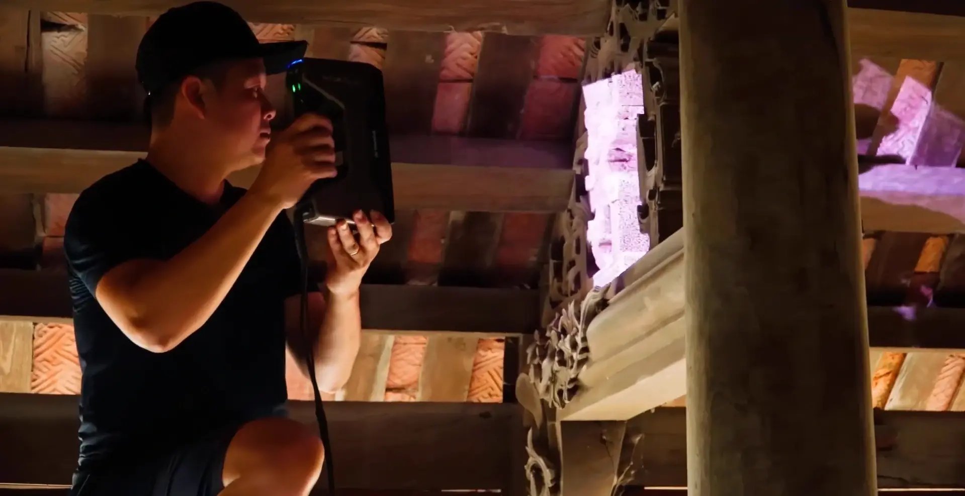 EinScan Pro HD Woodworking