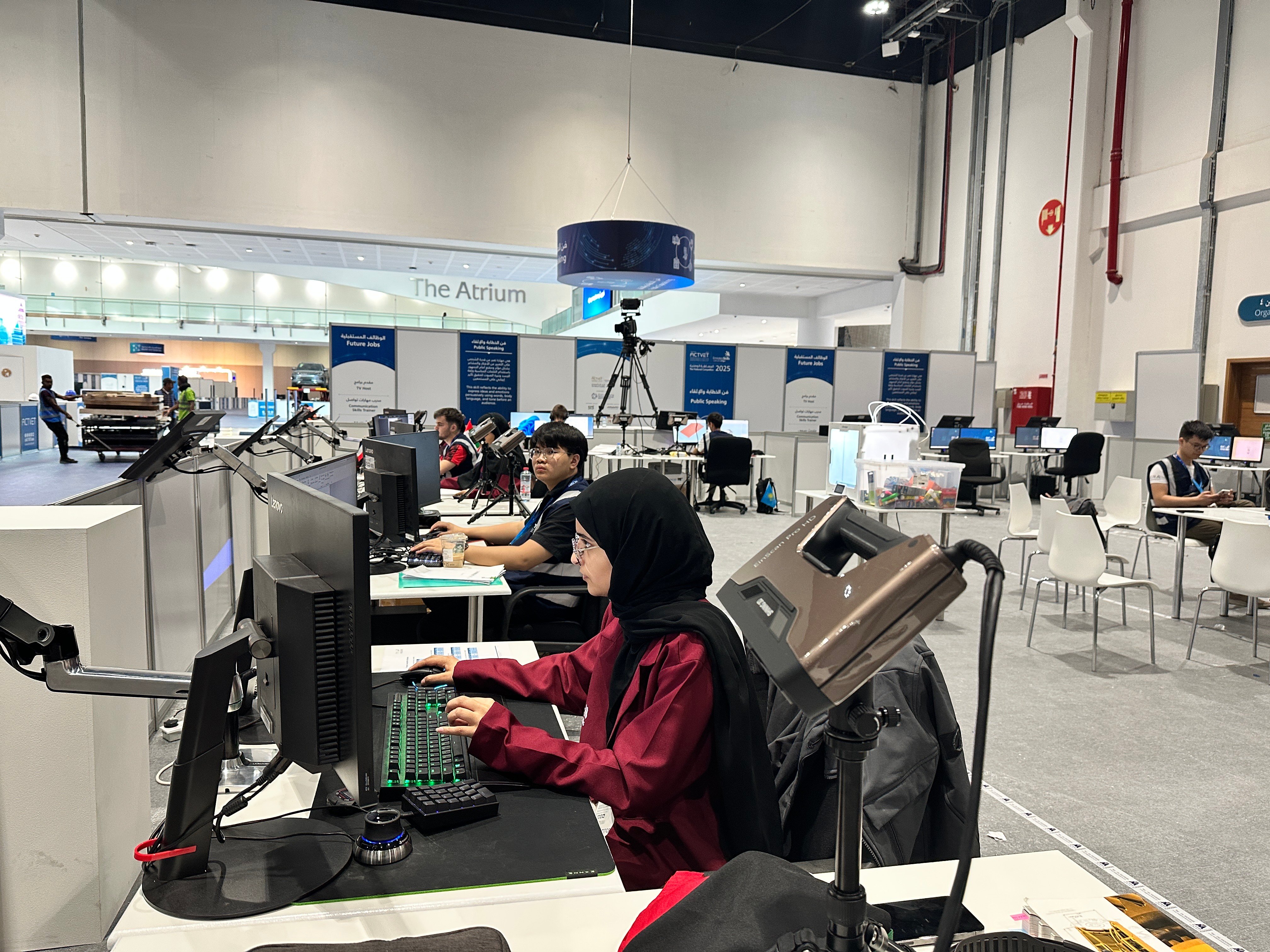 SHINING 3D Supports CAD Talent at Emirates Skills 2025