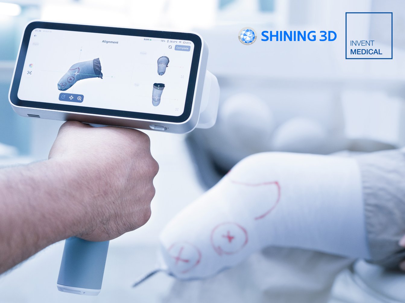 3D Scanner EinScan Medixa丨For Orthotics & Prosthetics Care丨SHINING 3D