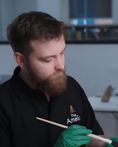 Matthew Simpson, Collections Officer of The Amelia