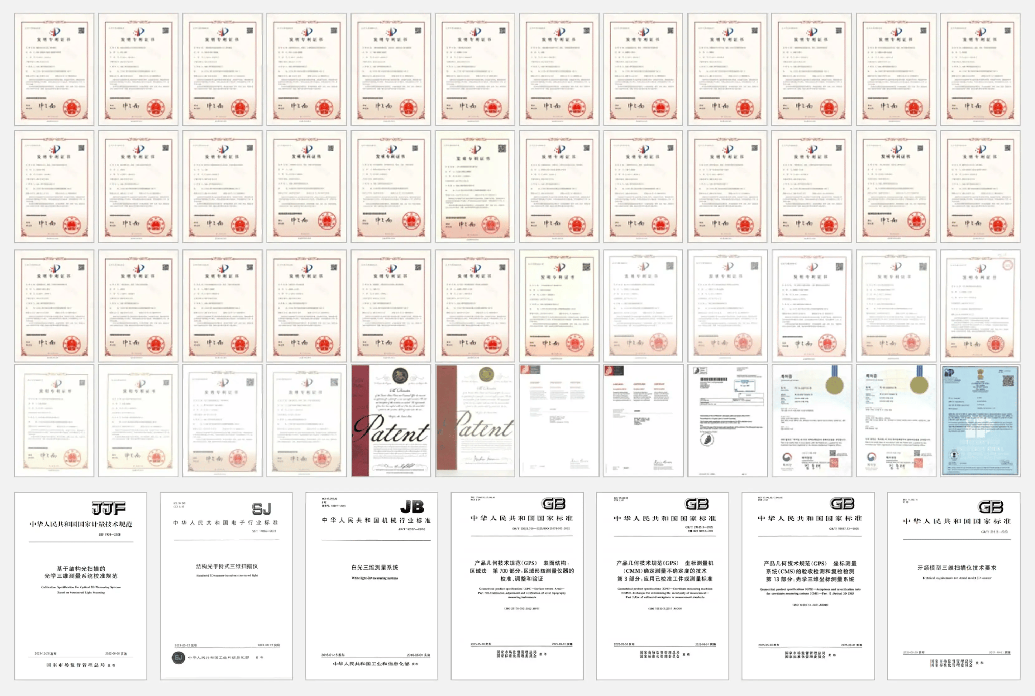 SHINING 3D Patents