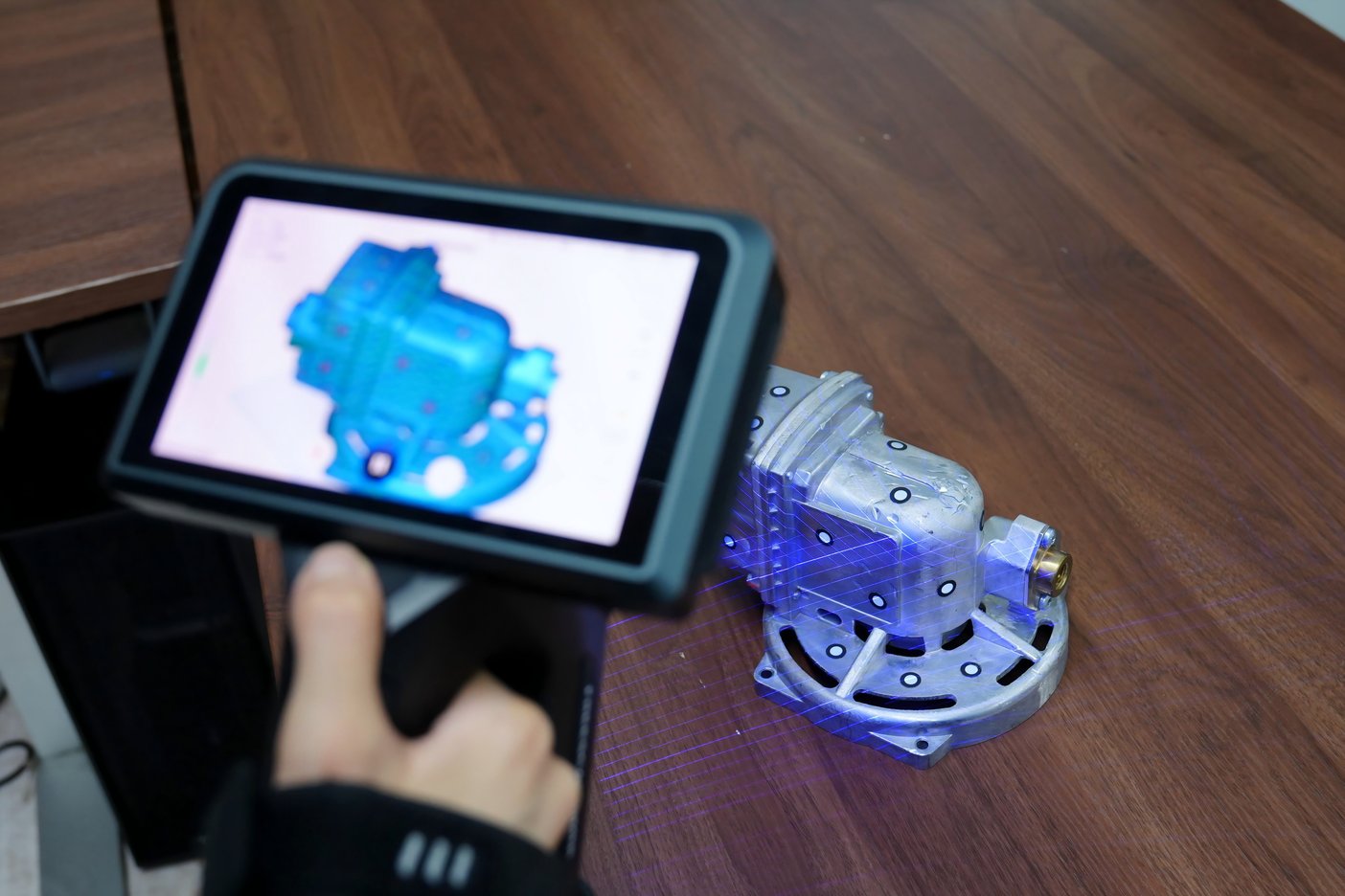 Minimizing Downtime with SHINING 3D Reverse Engineering