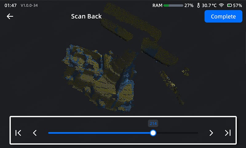 Scan-Rewind