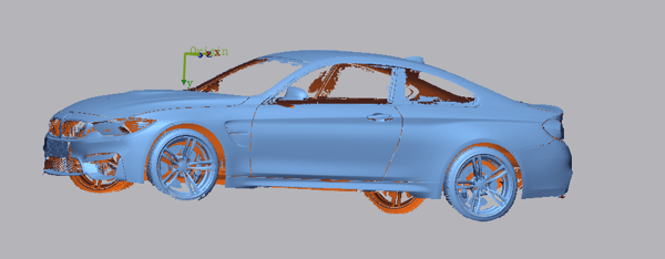 The data of the car