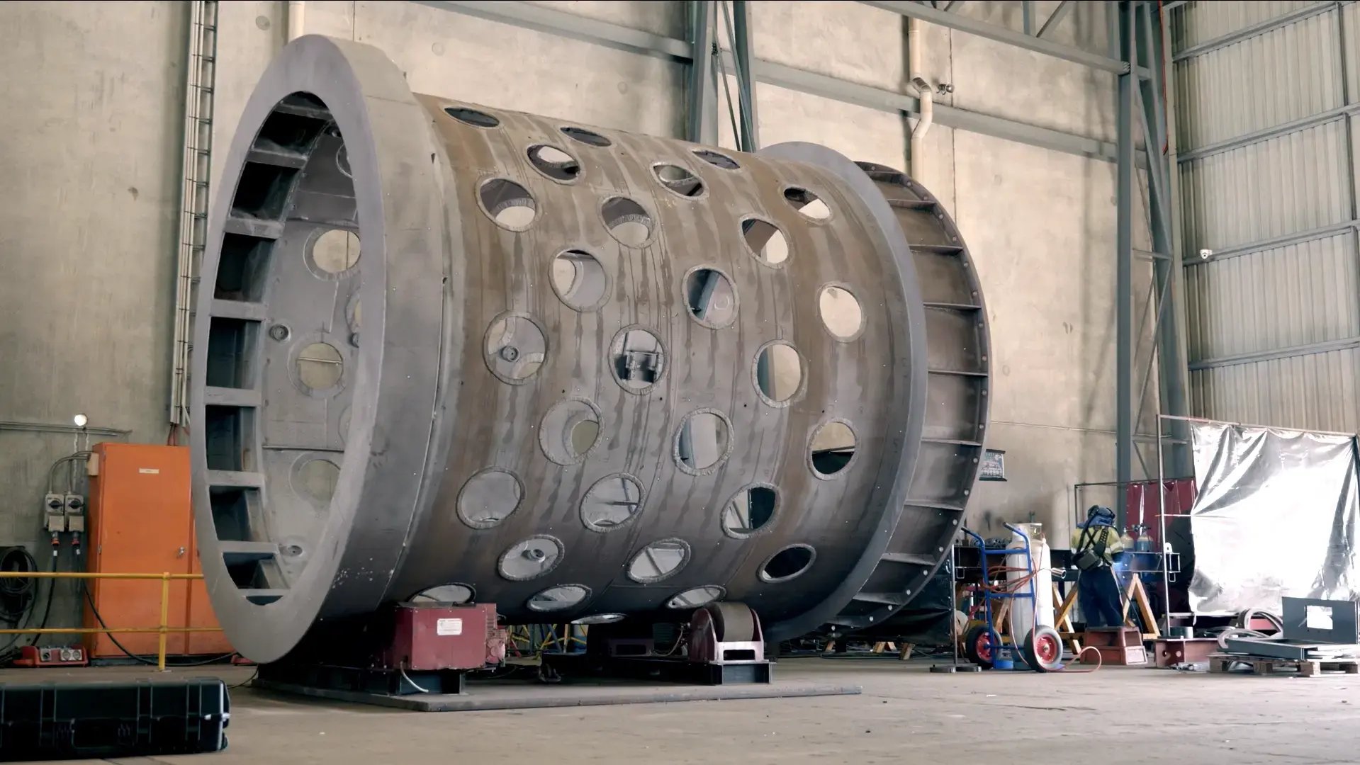 Trommel screen shell