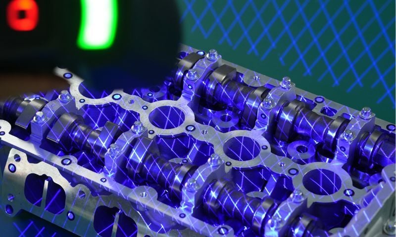 Engine Profiling 3D Scanning Application for Automotive丨SHINING 3D