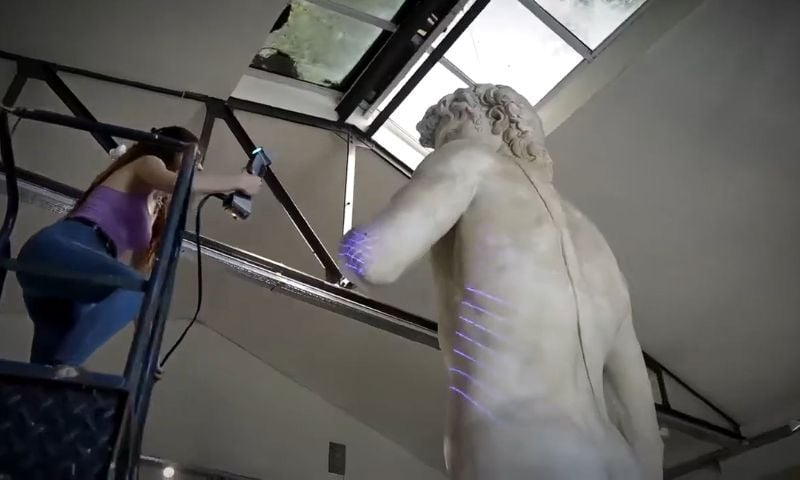 3D scanning Sculptures