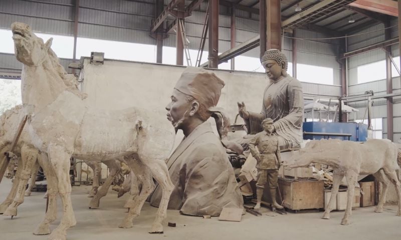 Sculpture Clay Mold Manufacturing