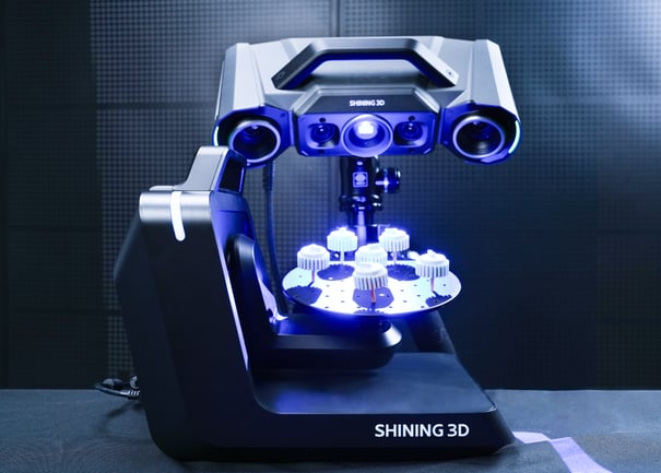 Scan Tech Automatic Rotation Base OptimScan Q12/Q9丨High-Precision 3D Inspection Scanners丨SHINING 3D Metrology