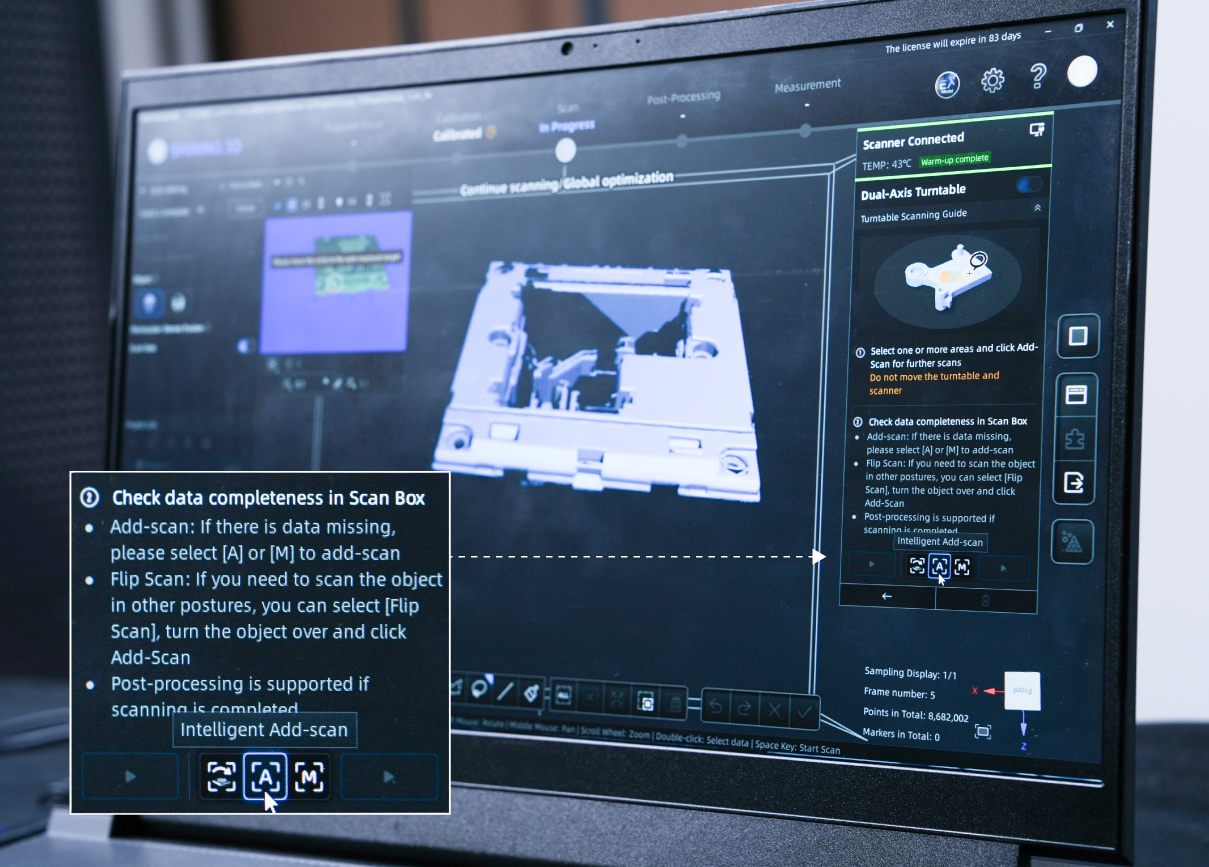 Complete Data Acquisition