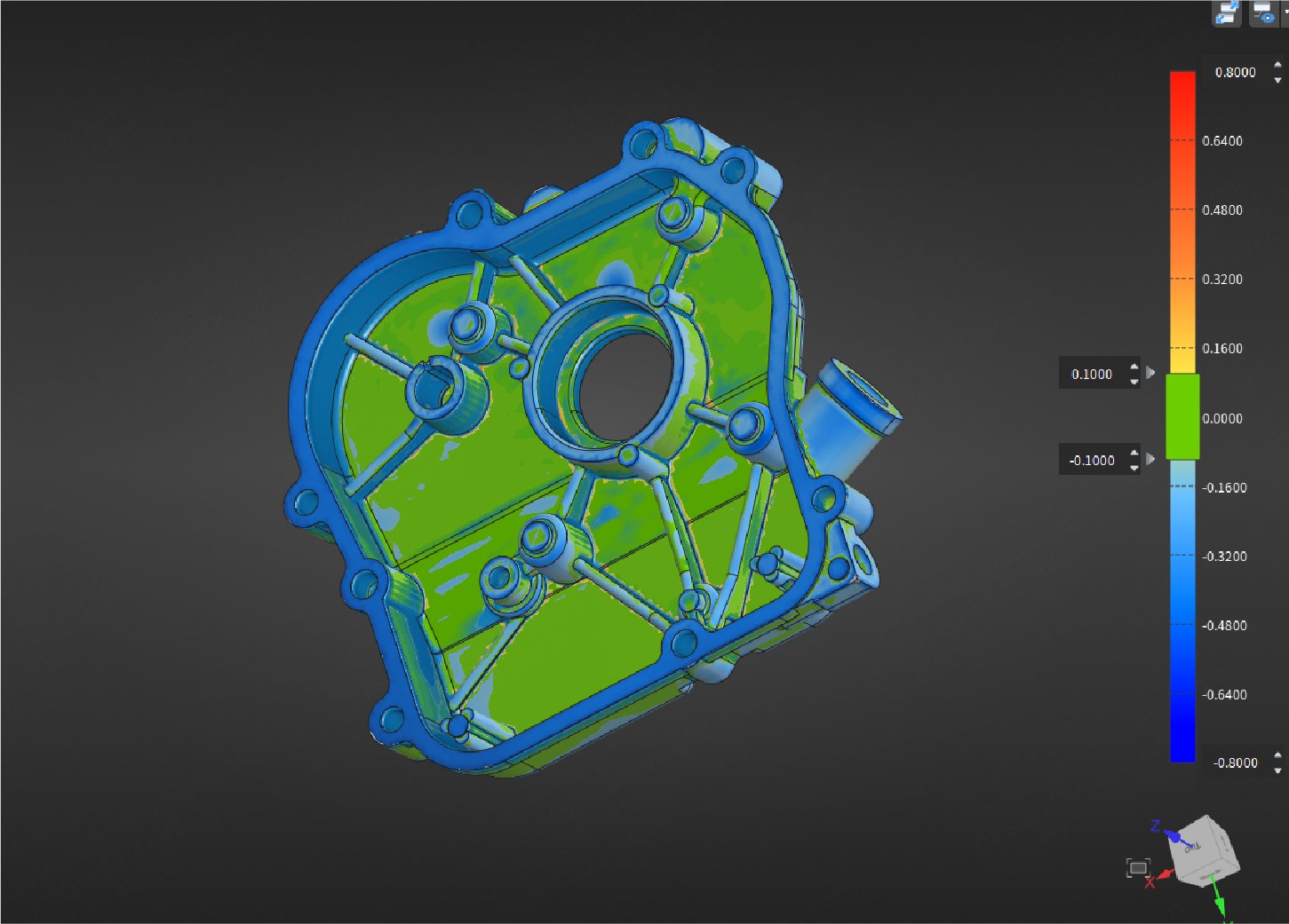 EXMeasure Full-Field 3D Comparison