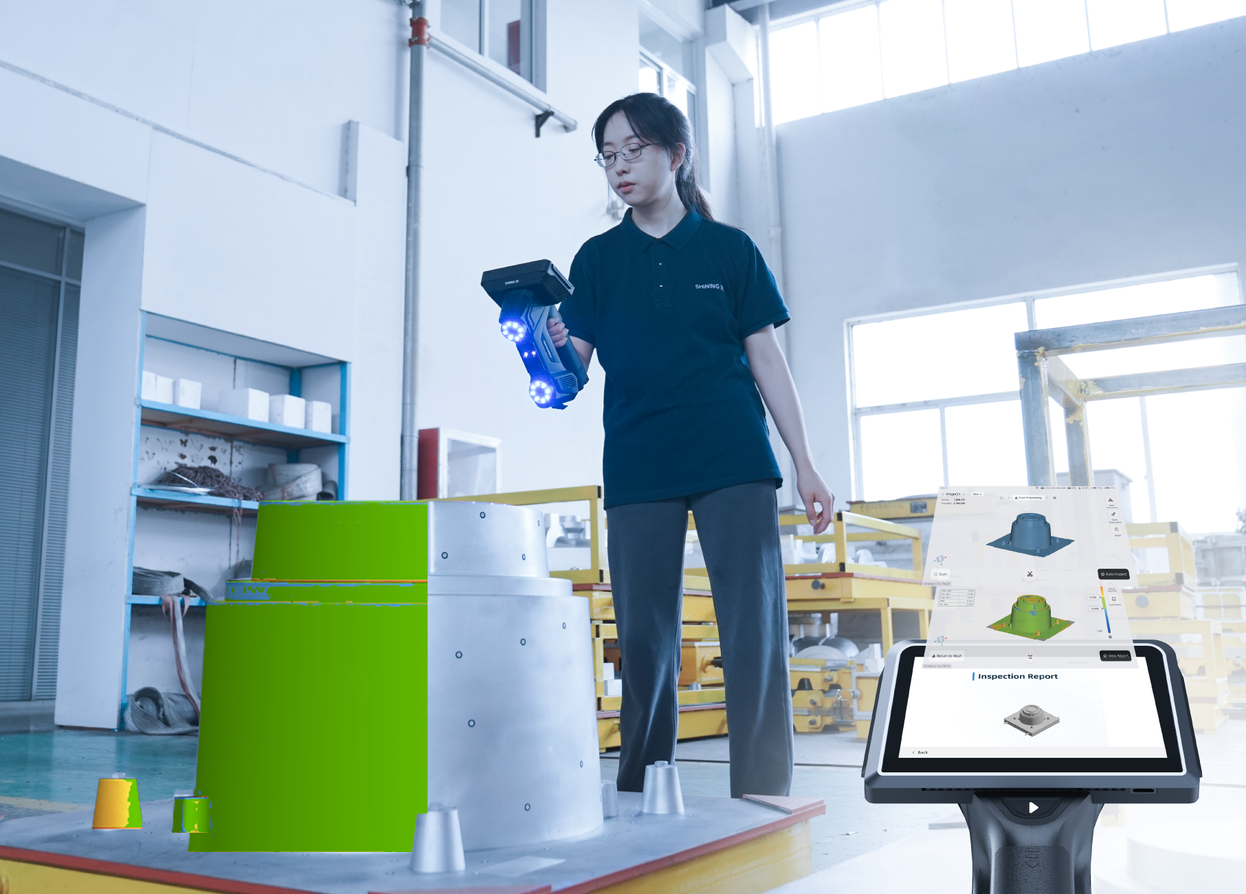 Metrology-Grade On-Scanner Inspection