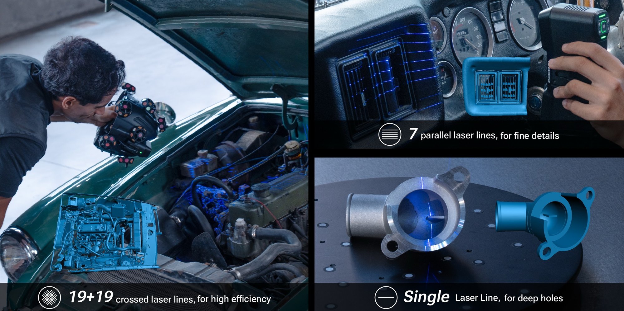 Three Blue Laser Modes Built for Diverse Needs