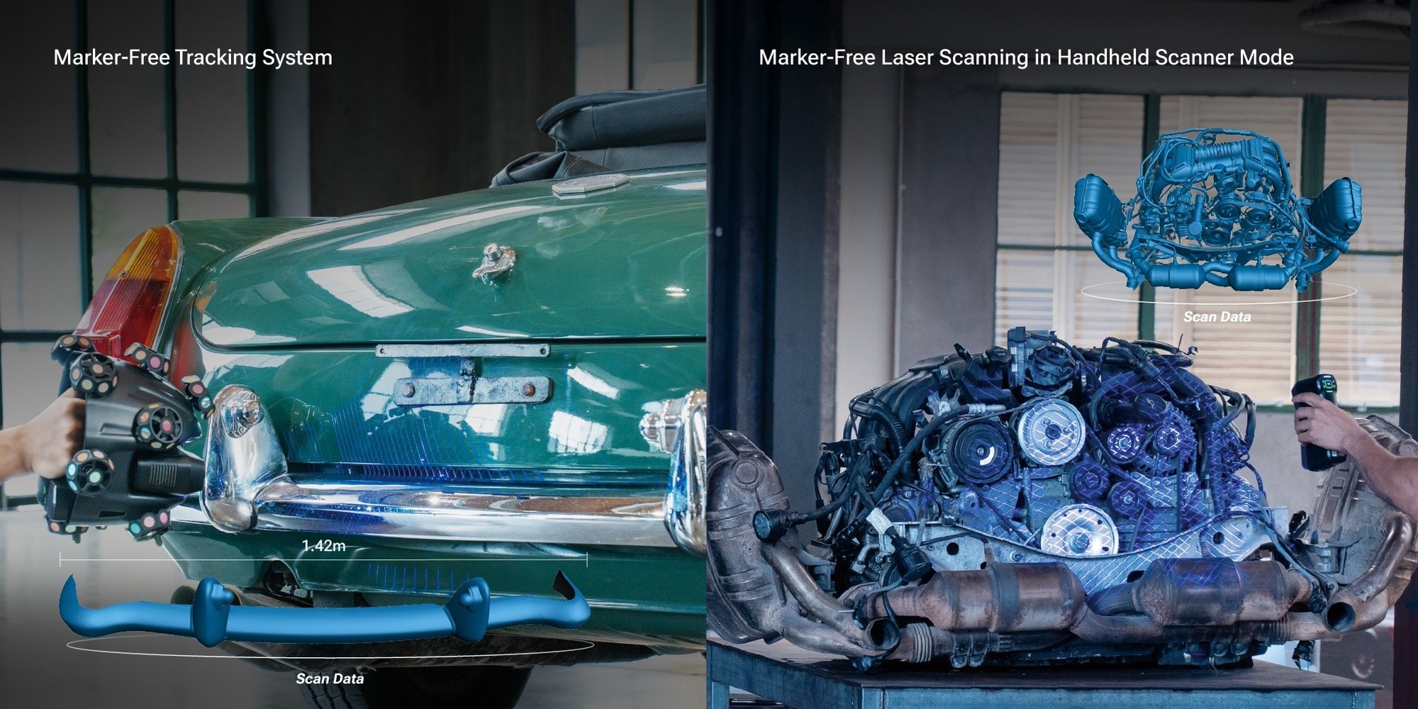 Marker Free 3D Scanning