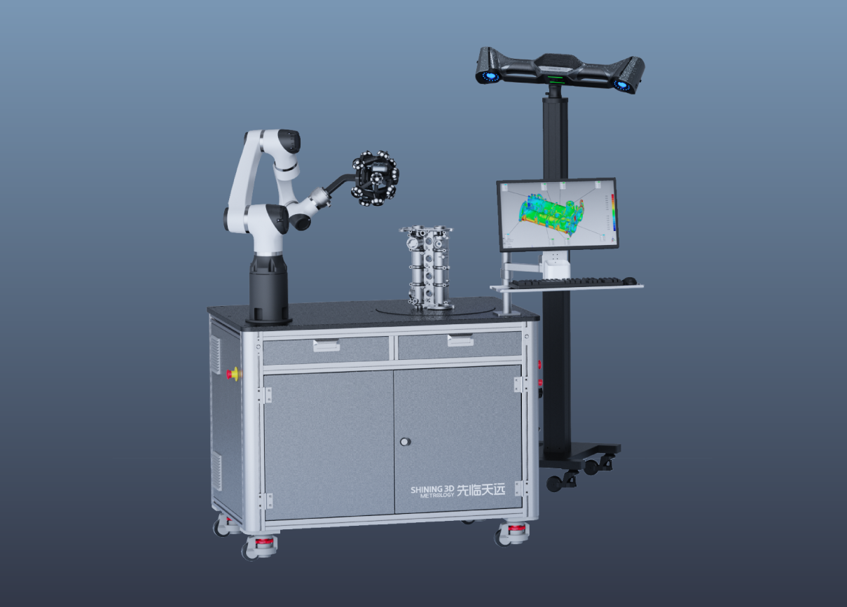 Robot Scan Display Automation Solution | RobotScan Series | 3D Inspection | SHINING 3D