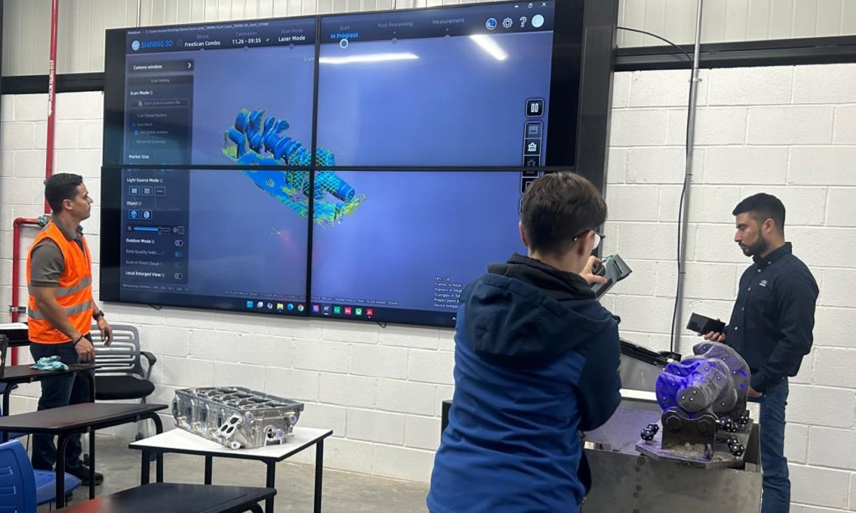 FreeScan Combo+ Optimizes Crankshaft Measurement
