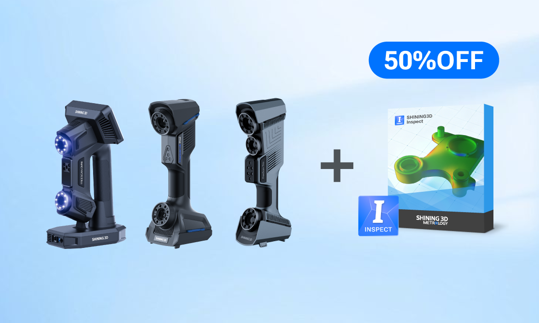 50% OFF for SHINING3D Inspect