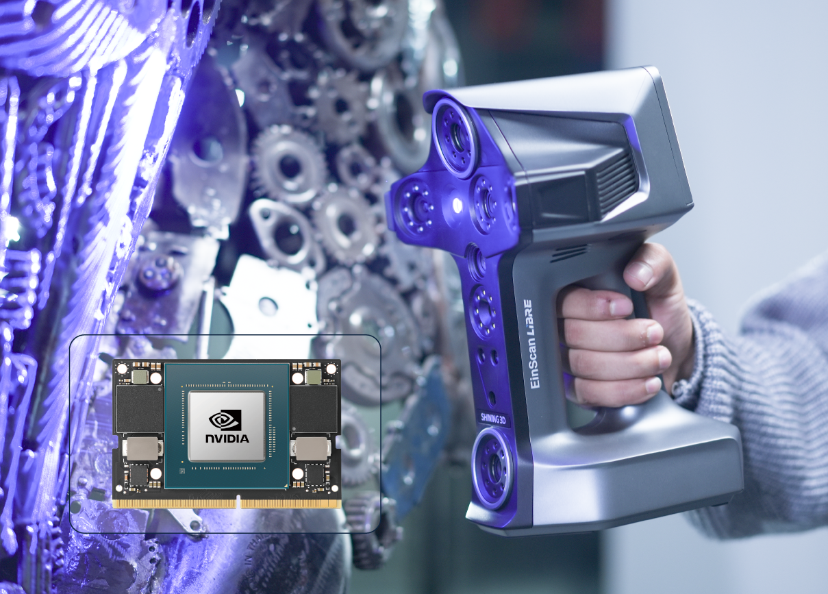 EinScan Libre丨オールインワン3Dスキャナー丨ワイヤレス3D