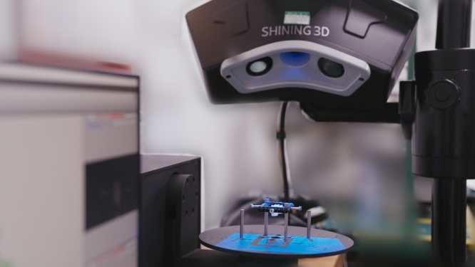 &nbsp;Automated 3D scanning with a 2-axis rotary table