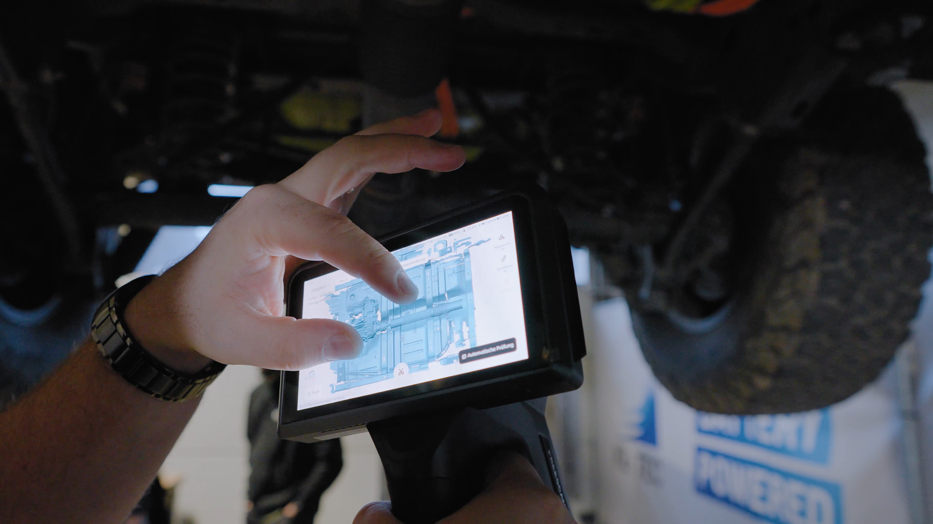 Checking scan data on FreeScan Omni (2)