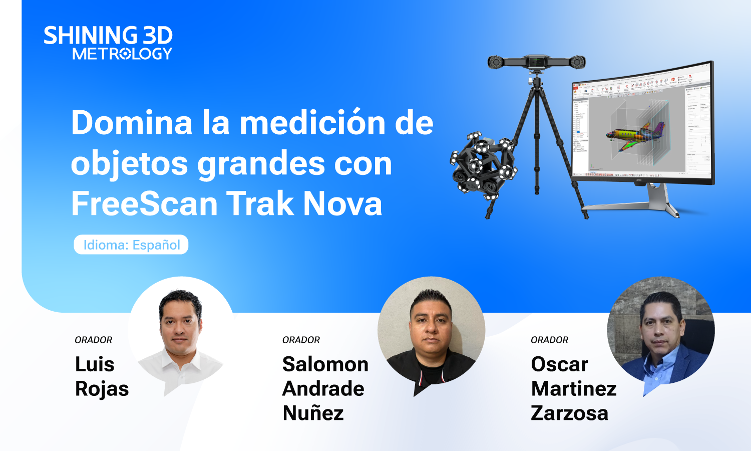 Domina la medición de objetos grandes con FreeScan Trak Nova