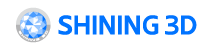 SHINING 3D logo