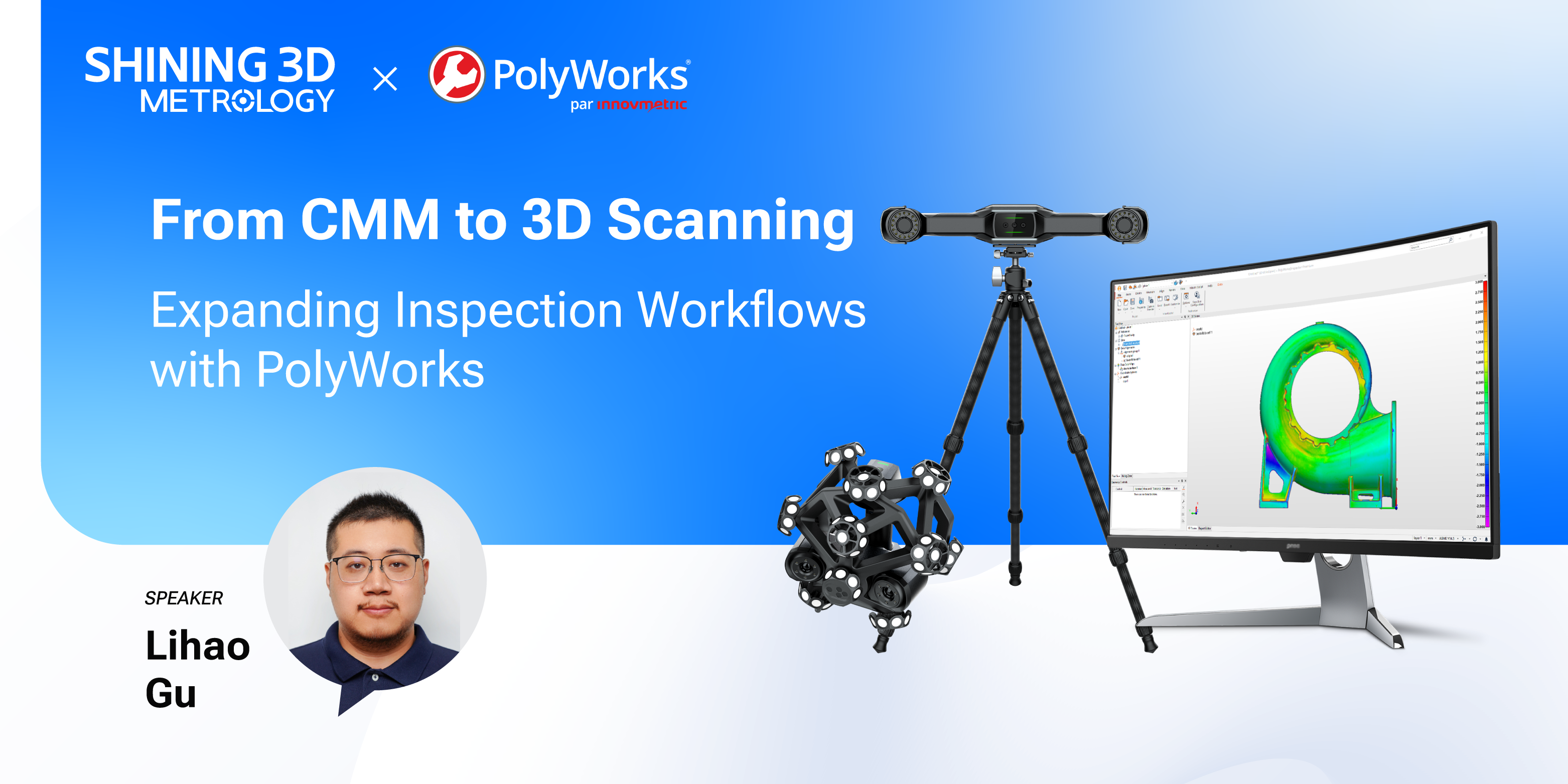 From CMM to 3D Scanning: Expanding Inspection Workflows with PolyWorks